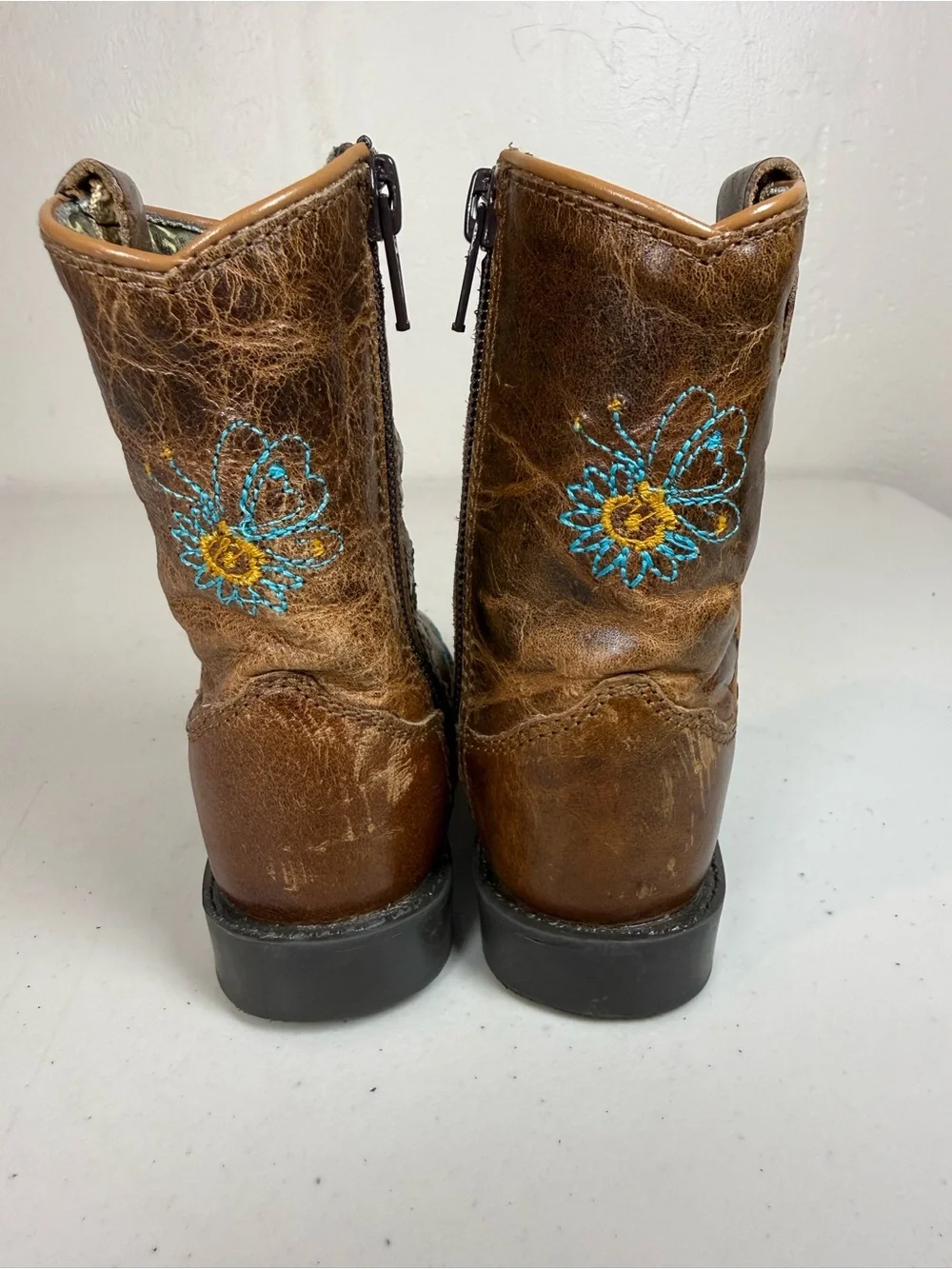 Shyanne toddler floral western boots size 5